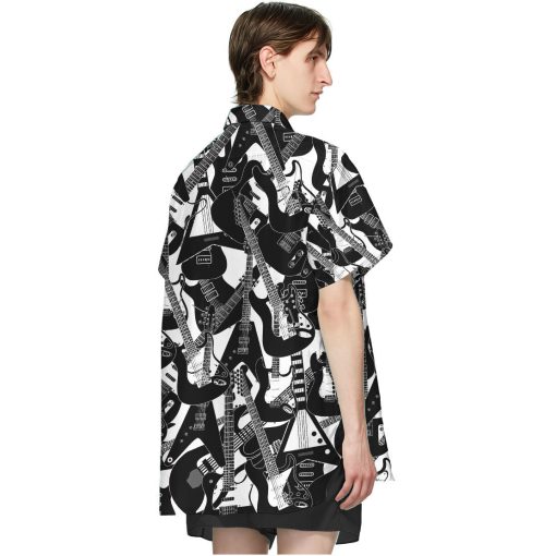 Gearhumans 3D Electric Guitar Hawaii Shirt - Image 4