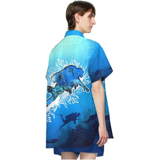 Gearhumans 3D Scuba Diving Hawaii Shirt - Image 4