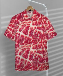 Gearhumans 3D Raw Meat Hawaii Shirt