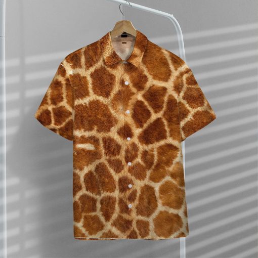 Gearhumans 3D Giraffe Hawaii Shirt