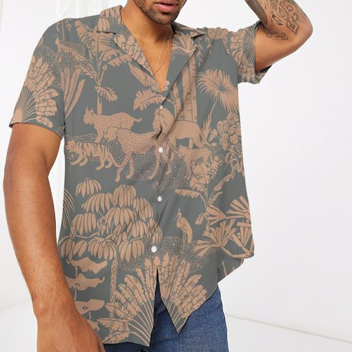Gearhumans 3D Jungle Dream Hawaii Shirt - Image 3