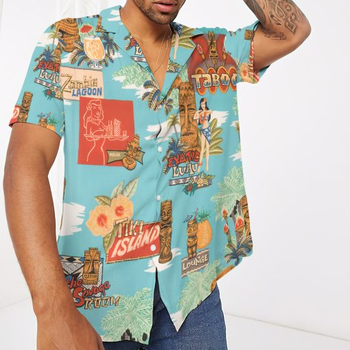 Gearhumans 3D Tiki Island Hawaii Shirt