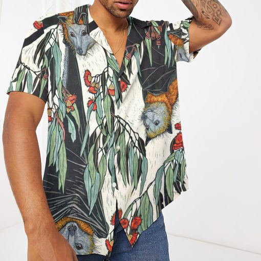 Gearhumans 3D Flying Fox Hawaii Shirt - Image 3