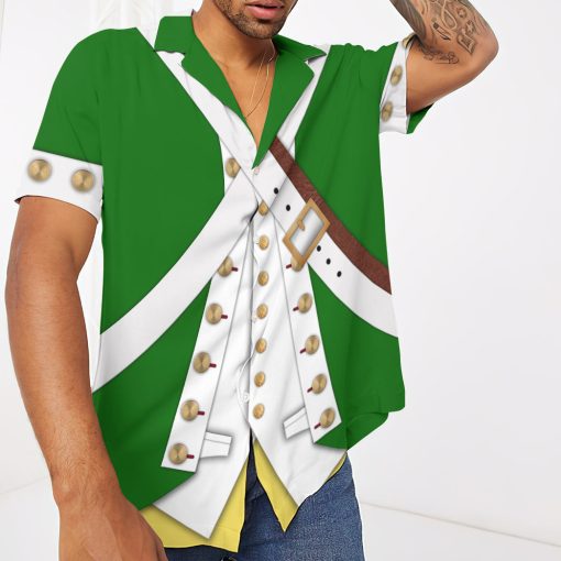 Gearhumans 3D Custom Continental Marines Hawaii Shirt - Image 3