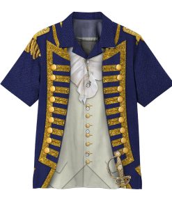 Gearhumans 3D Custom Uniforms Of The U.S Navy Hawaii Shirt