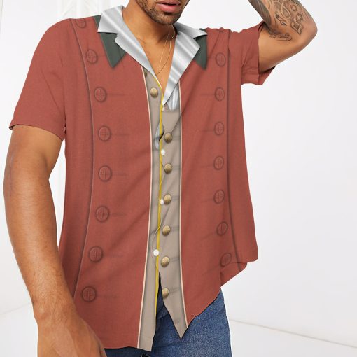 Gearhumans 3D Cosplay George Washington Custom Hawaii Shirt - Image 3