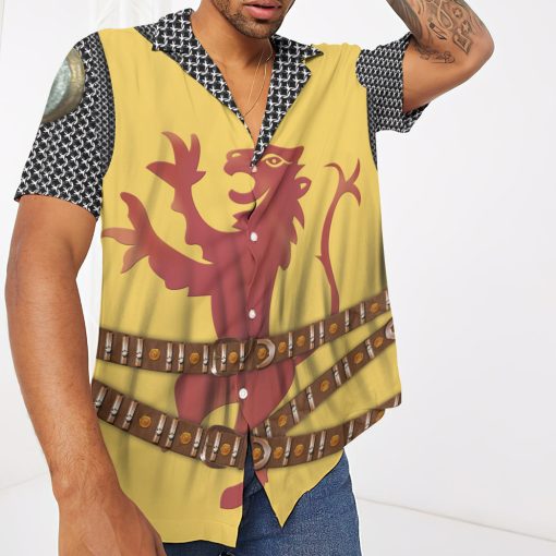Gearhumans 3D Custom Robert The Bruce Hawaii Shirt - Image 3