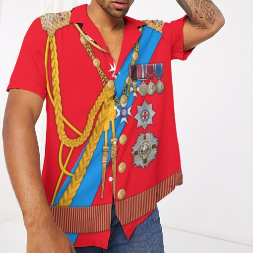 Gearhumans 3D Custom Edward Duke Of Kent Hawaii Shirt - Image 3