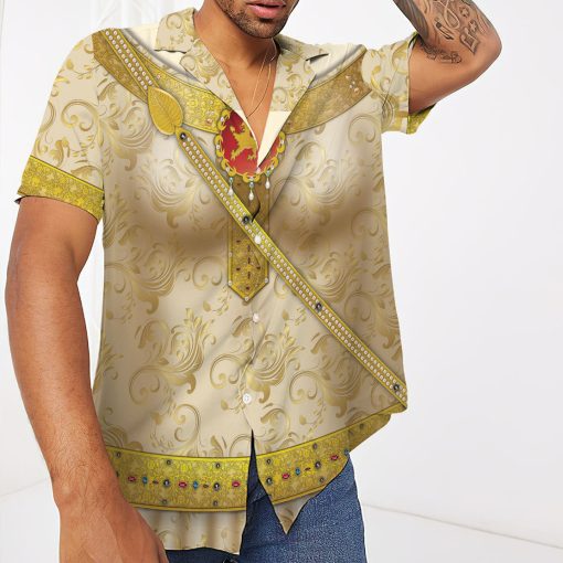 Gearhumans 3D Custom Eleanor Of Aquitaine Hawaii Shirt - Image 3
