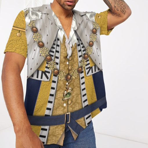 Gearhumans 3D Custom George III Hawaii Shirt - Image 3