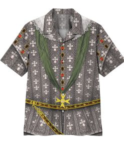 Gearhumans 3D Full Print Henry IV Of France Hawaii Shirt