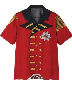 Gearhumans 3D George III Of The United Kingdom Hawaii Shirt