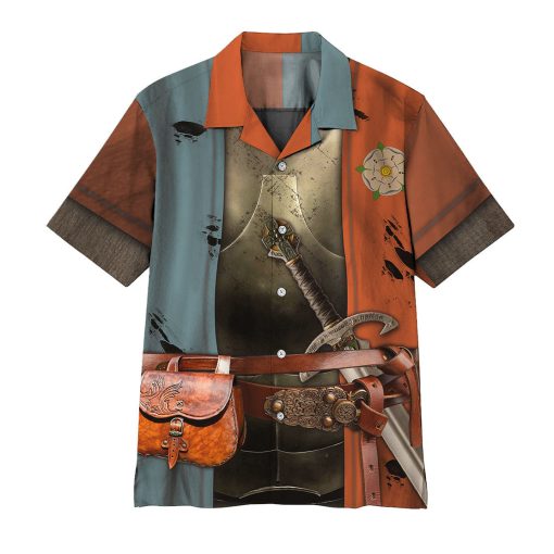 Gearhumans 3D Custom Soldier Of The Blues And Royals Hawaii Shirt