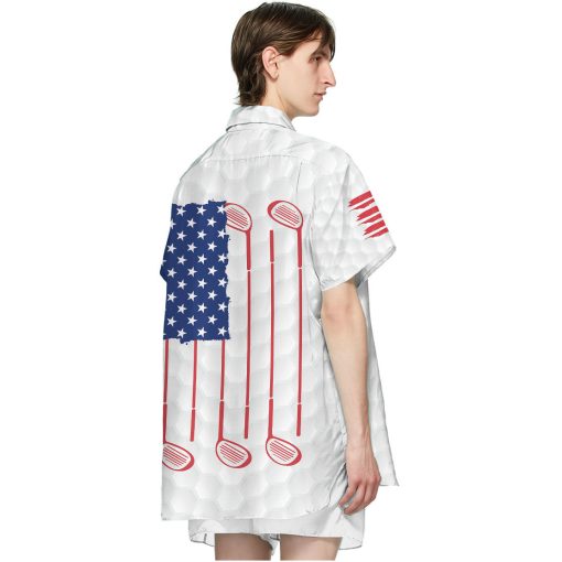 Gearhumans 3D American Golf Hawaii Shirt - Image 5