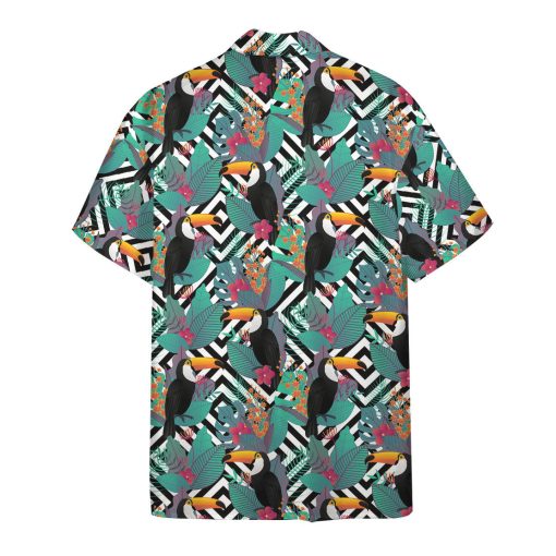 Gearhumans 3D Toco Toucan Hawaii Shirt - Image 2