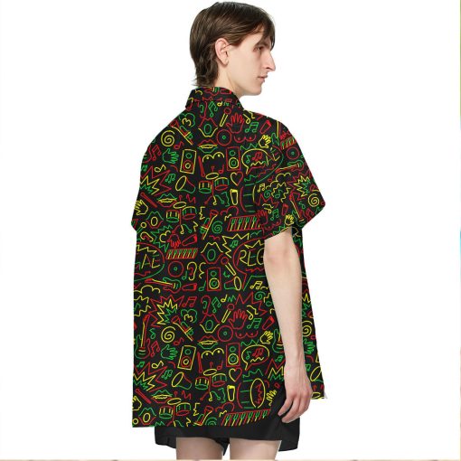 Gearhumans 3D Reggae Hawaii Shirt - Image 5