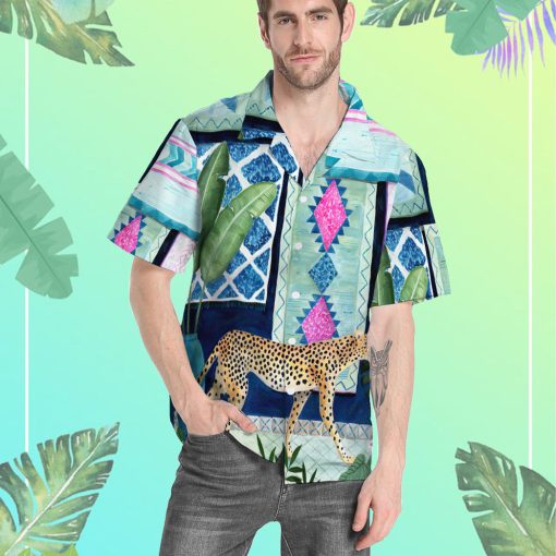 Gearhumans Cheetah in Morocco 3D Hawaii Shirt