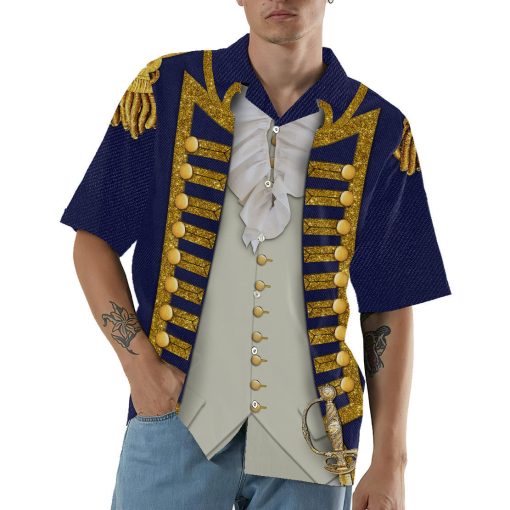 Gearhumans 3D Custom Uniforms Of The U.S Navy Hawaii Shirt