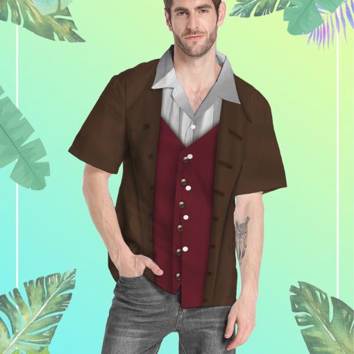 Gearhumans 3D Ancient Costume Thomas Jefferson Custom Hawaii Shirt - Image 6
