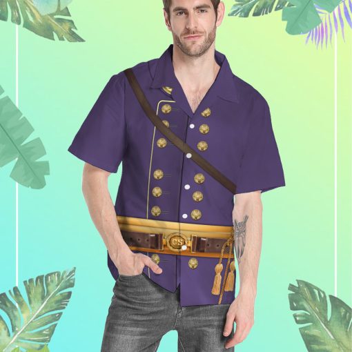 Gearhumans 3D Custom Nathan Bedford Forrest Hawaii Shirt - Image 5