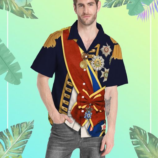 Gearhumans 3D Custom Horatio Nelson Hawaii Shirt - Image 6