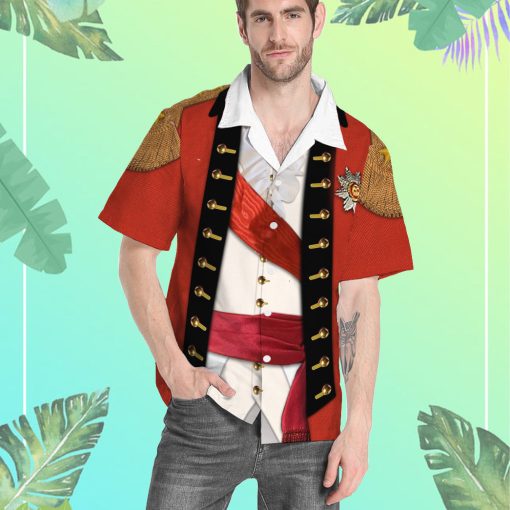 Gearhumans 3D Custom Henry Clinton Cosplay Hawaii Shirt - Image 6