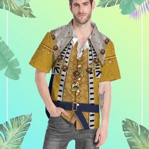 Gearhumans 3D Custom George III Hawaii Shirt - Image 6