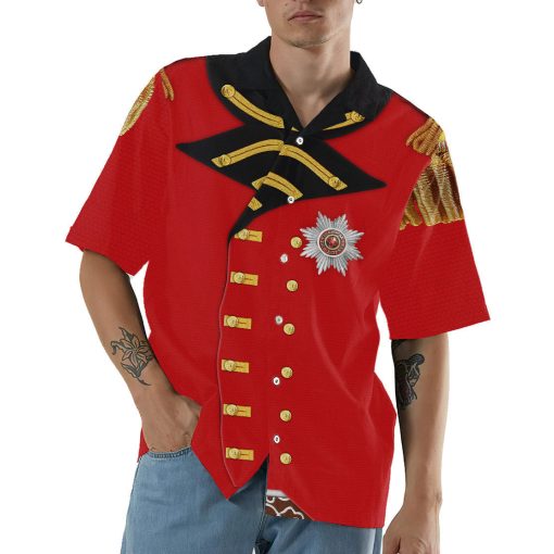 Gearhumans 3D George III Of The United Kingdom Hawaii Shirt