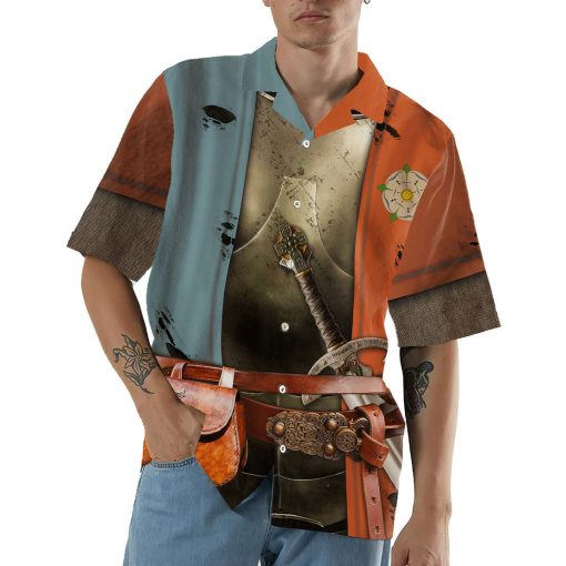 Gearhumans 3D Custom Soldier Of The Blues And Royals Hawaii Shirt