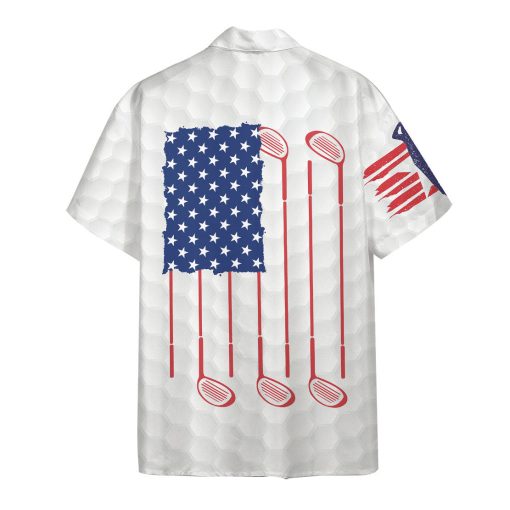Gearhumans 3D American Golf Hawaii Shirt - Image 2