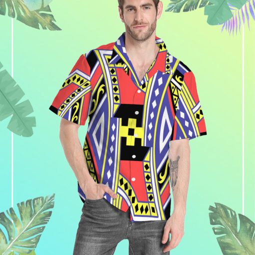 Gearhumans 3D King of Diamonds Cesar Hawaii Shirt