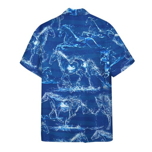 Gearhumans 3D Water Horse Hawaii Shirt - Image 2