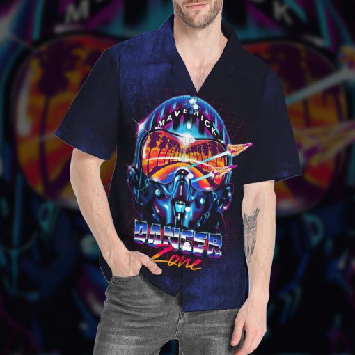Gearhumans 3D TG Marverick Custom Hawaii Shirt - Image 5