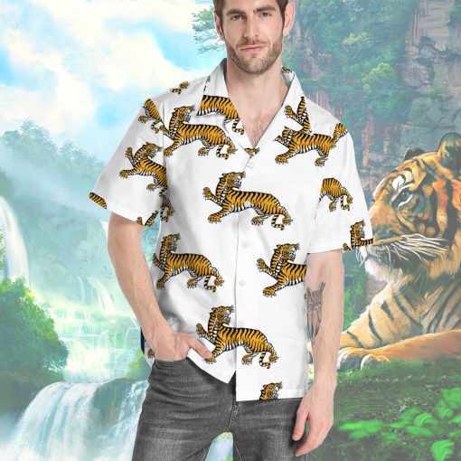 Gearhumans 3D Tiger Custom Hawaii Shirt - Image 5