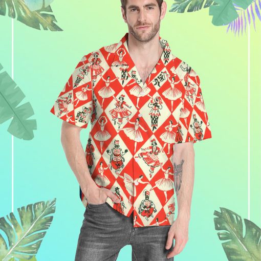 Gearhumans 3D Petrouchka Endpapers Hawaii Shirt