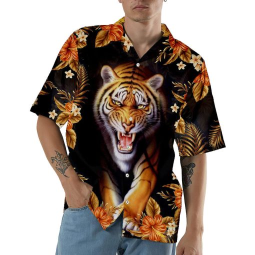 Gearhumans 3D Tiger Hawaii Shirt - Image 3