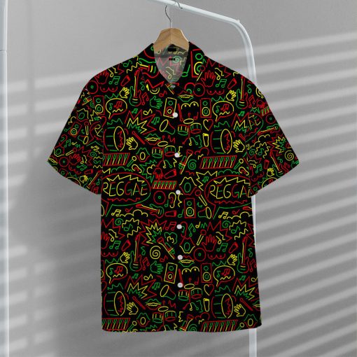 Gearhumans 3D Reggae Hawaii Shirt - Image 6