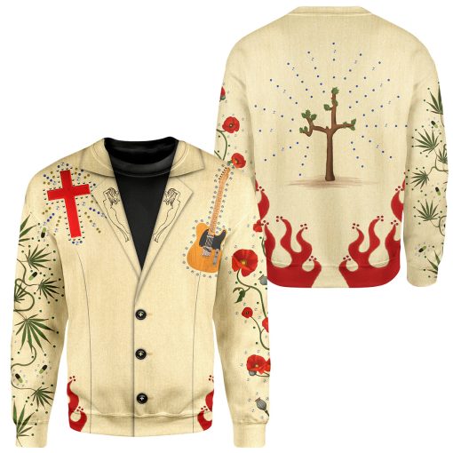 Gearhumans Custom Gram Parsons Nudie Suit Apparel