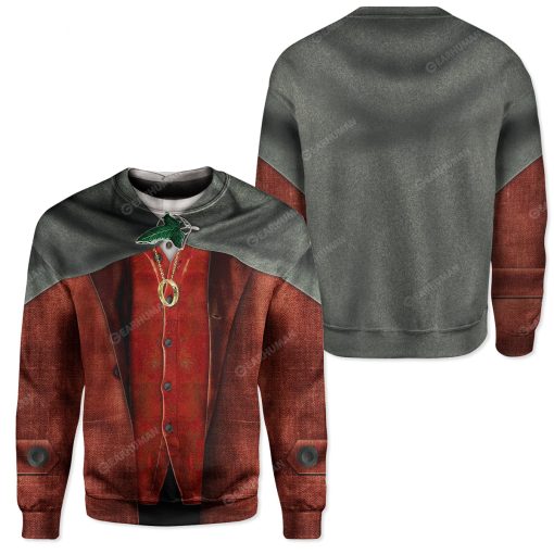Gearhumans Cosplay Frodo Baggins Lord Of The Rings Kid Hoodie TShirt Apparel - Image 2