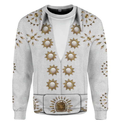 Gearhumans Cosplay ELV PRL Burning Love White Custom T-Shirts Hoodies Apparel - Image 4