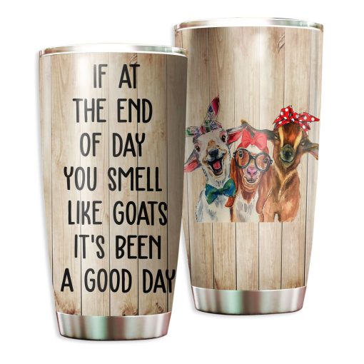 Gearhumans Smell Like Goats - Tumbler Cup