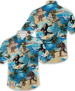 Gearhumans 3D Bigfoot Hawaii Shirt
