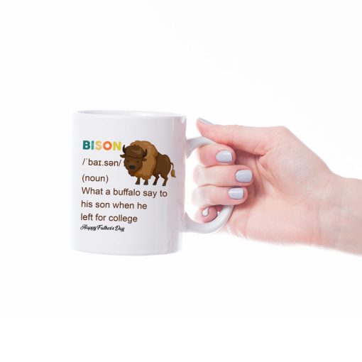 Gearhumans 2D Bison Definition Mug