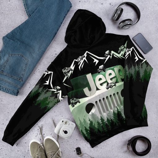 Gearhumans 3D Jeep Tshirt Hoodie Apparel - Image 9