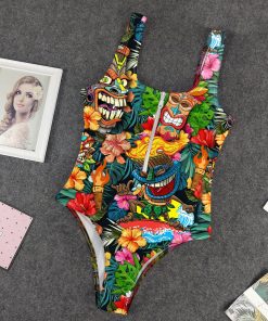 Gearhumans 3D Tiki Tiki Awesome Swimsuit