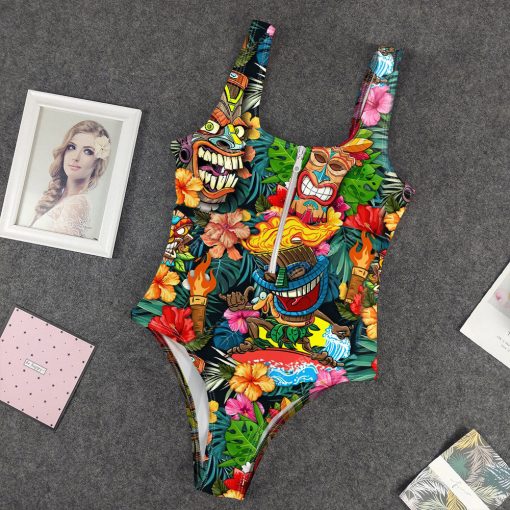 Gearhumans 3D Tiki Tiki Awesome Swimsuit