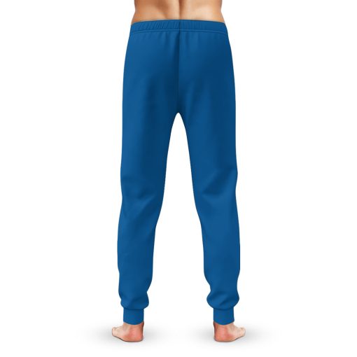 Gearhumans 3D Minions Stuart Blue Custom Sweatpants