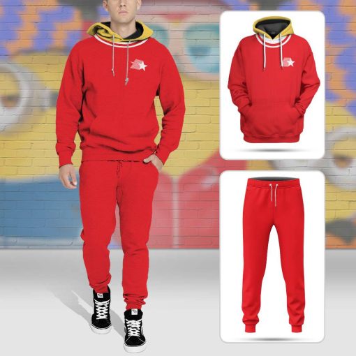 Gearhumans 3D Minions Kevin Red Custom Sweatpants
