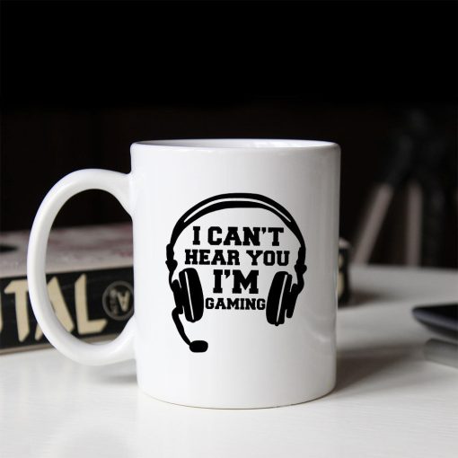 Gearhumans 3D I Cant Hear You I am Gaming Mug