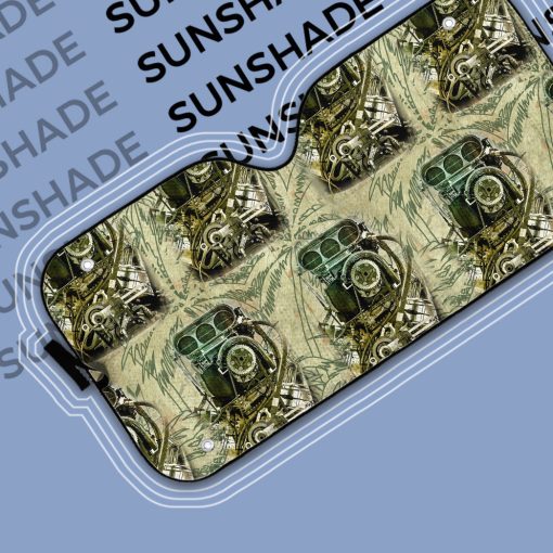 Gearhumans 3D Drag Racing Car Auto Sunshade